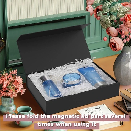 Foldable Magnetic And Rigid Lid Gift Boxes Luxury Packaging